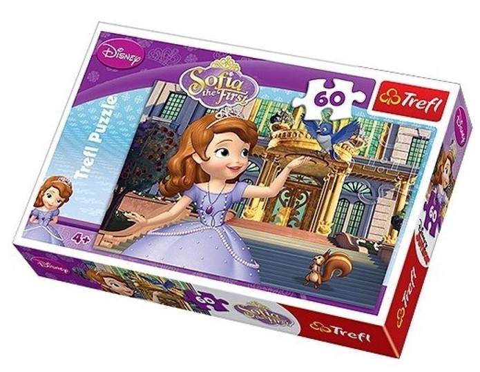 Puzzle 60 pièces enfants fille princesse Sofia