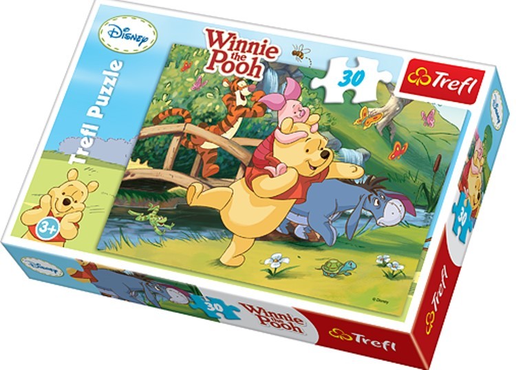 Puzzle 30 pièces enfants Winnie l'ourson