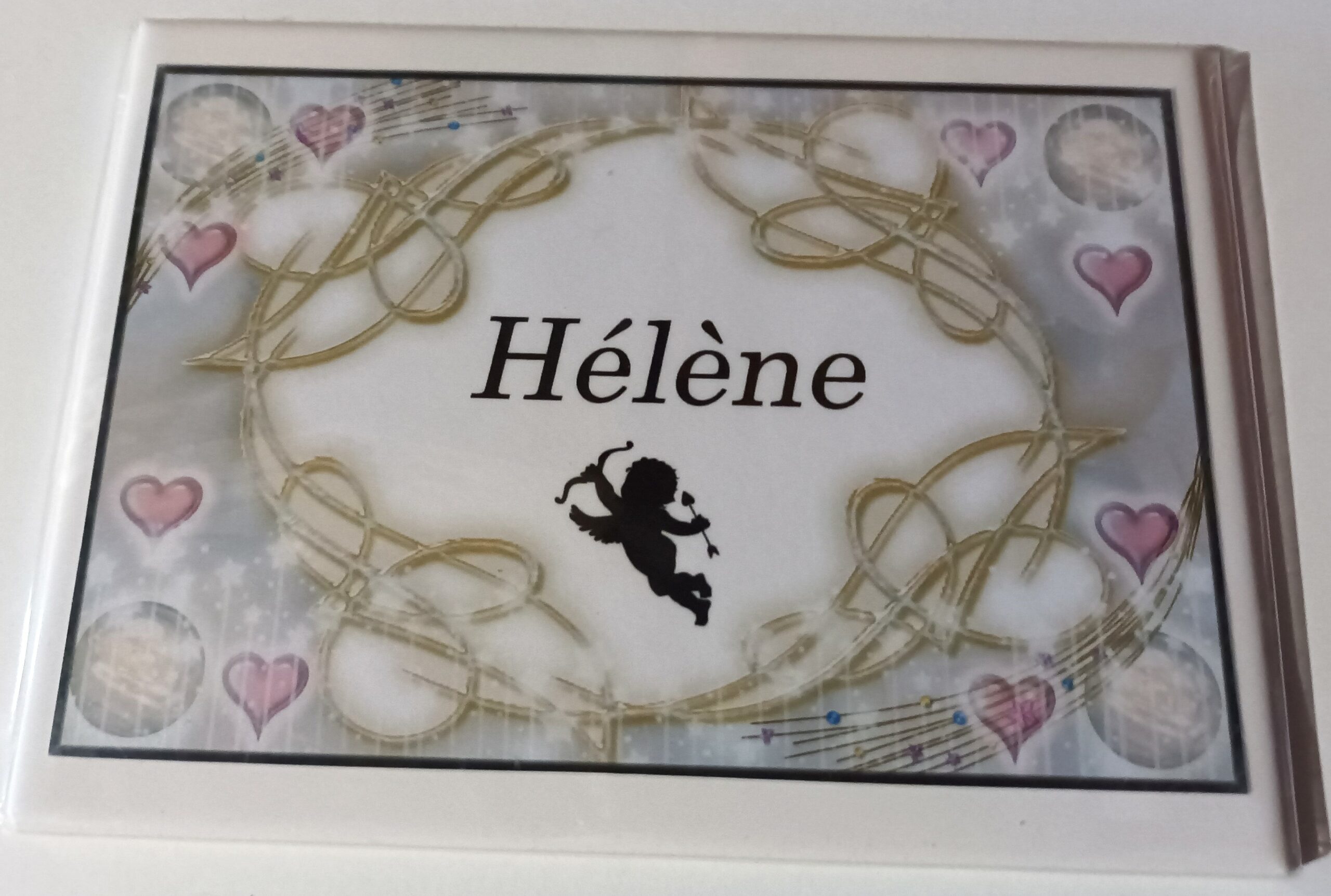Faïence prénom ange Hélène
