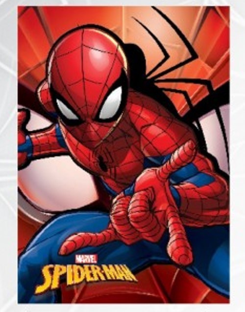 Plaid polaire couverture enfant Spiderman