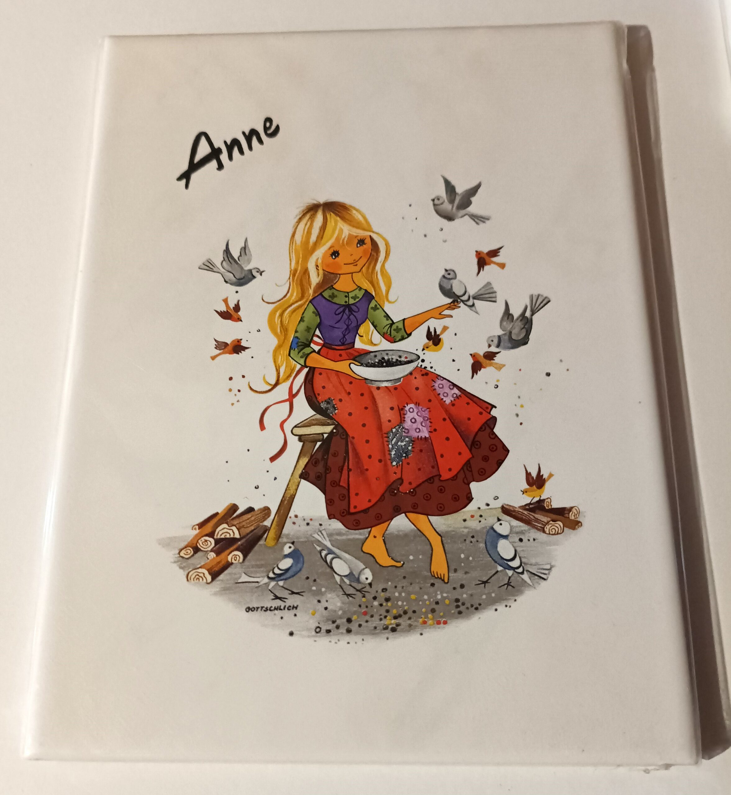 Faïence personnalisée prénom "ANNE" idée cadeau femme